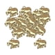 thumbnail image 5 of 50x colgantes de aleación para hacer hallazgos de joyería DIY, suministros de abalorios colgantes de 1,85 cm x 1,9 cm, abalorios de para , Dorado, 5 of 5