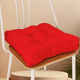thumbnail image 4 of Xiao Hua Cojín de Silla de Algodón y Lino Rojo -1 Pieza, Cojín de Asiento Cuadrado Sólido de 15.75 X 15.75 X 3.54 Pulgadas, Cojín de Silla de Oficina con Relleno de Algodón, Decoración Minimalista, 4 of 4