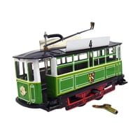 Magideal - Accesorio De Fotografía De Modelo De Tranvía, Adorno De Escritorio Multiusos, Colección De Decoración, Juguete De Tranvía Para Dormitorio, Hogar, Esta