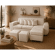 thumbnail image 3 of Sofá Tipo L 3 Cuerpos Beige Living Moderno, 3 of 4