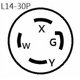 thumbnail image 3 of Cable de alimentación Parkworld 6 m 30 A L14‑30P a 50 A SS2‑50R, 3 of 6