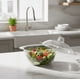 thumbnail image 3 of Fuente Bowl Plástico Transparente Con Tapa 22cm Ensaladera, 3 of 5