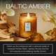 thumbnail image 2 of Vela Voluspa Baltic Amber 156 g 50 h Cera de coco, 2 of 6