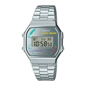 Reloj Casio A168Wepc-7Adr Resina/Cromado Unisex Plateado Plateado