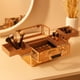 thumbnail image 2 of Estuche de maquillaje Ver Beauty Professional con 4 bandejas en oro rosa, 2 of 8