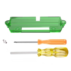 Magideal - Bandeja Con Ranura Para Tarjetas Para Videojuegos De Repuesto, Pieza De Reparación, Kits De Herramientas Libres De Región, Pieza De Juego, Ranura Para Claro