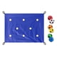 thumbnail image 3 of Juego De Construcción De Equipos Con Lona Perforada Para Grupos De Trabajo En Equipo, 6 Pelotas De Poliuretano, Fiesta Cooperativa, Azul Profundo, 3 of 5