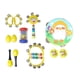 thumbnail image 3 of 13 Uds. Instrumento De Percusión Montessori Juegos De Música De Madera Para Bebés Niños Amarillo, 3 of 5