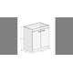 thumbnail image 2 of MUEBLE COCINA ARMADO 100% BASE LAVAPLATOS 2 PUERTAS, 2 of 3