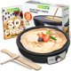 thumbnail image 1 of Crepera NutriChef de 30 cm antiadherente con control LED, 1 of 7