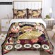 thumbnail image 1 of Anime Demon Slayer Print Bedding Set 3pieces Nezuko Bed Linen Double Duvet, 1 of 5