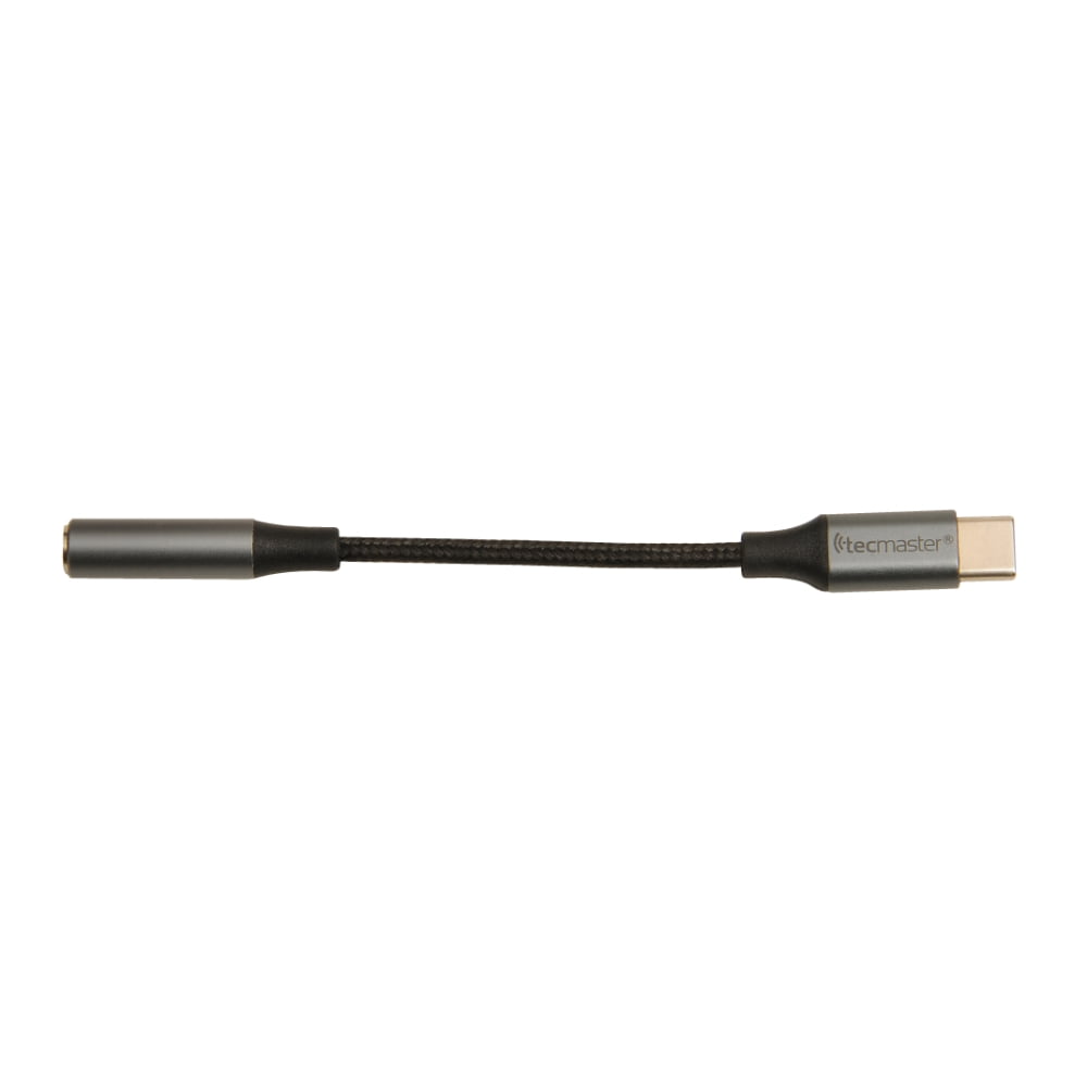 Adaptador Usb-c / Jack 3.5mm Para Audifonos Tecmaster Tm-200536