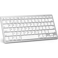 Genérico - Teclado Inalámbrico Bluetooth Ipad Tablet Smartphone Pc