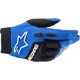 thumbnail image 1 of Guantes Alpinestars Full Bore de gamuza sintética azul/negro, 1 of 2