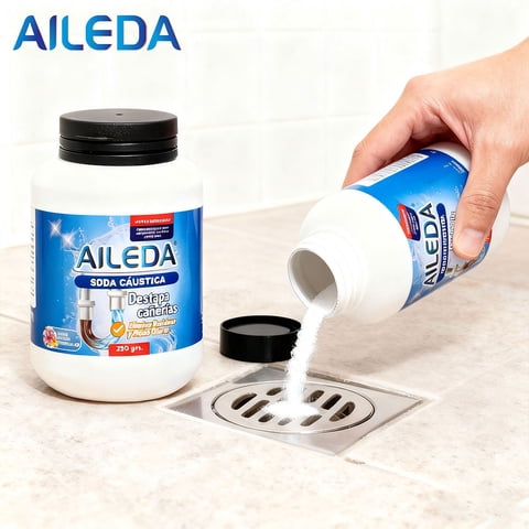 Limpiador De Drenaje Aileda Destapador Fregadero 250 Grs