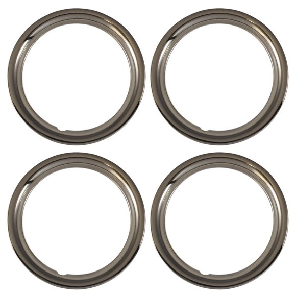 Anillos de embellecimiento IWC 38 cm cromo, juego de 4, acero universal