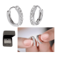 thumbnail image 1 of Aros Para Oreja 14mm Cobre 18k Oro Cubic Zirconia, 1 of 3