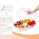 thumbnail image 5 of Bandeja para servir IVYHOME, bandeja de camarones con verduras enfriadas con hielo y frutas, 5 of 7