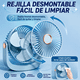 thumbnail image 4 of Ventilador Portatil Recargable Escritorio Silencioso Usb, 4 of 6