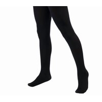 Ingesa - Panty Niña Ballet Baile Gruesa 80 Denier Danza 11 - 14 Años Negro