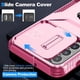 thumbnail image 5 of Funda Armada para Samsung Galaxy A26 con Tapa Deslizante y Soporte Magnético Giratorio Rosa, 5 of 5