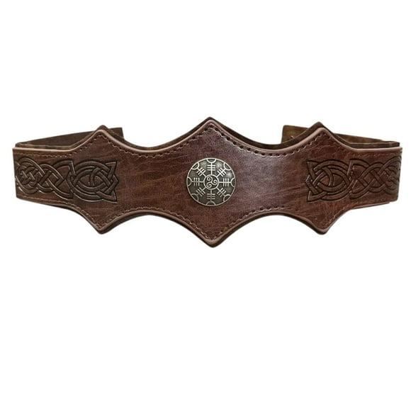 Tiara Vikinga Medieval Celtas En Relieve Ajustable
