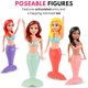 thumbnail image 4 of Bath Toys Liberty Imports Mermaid Princess Wind Up, paquete de 12, 4 of 6