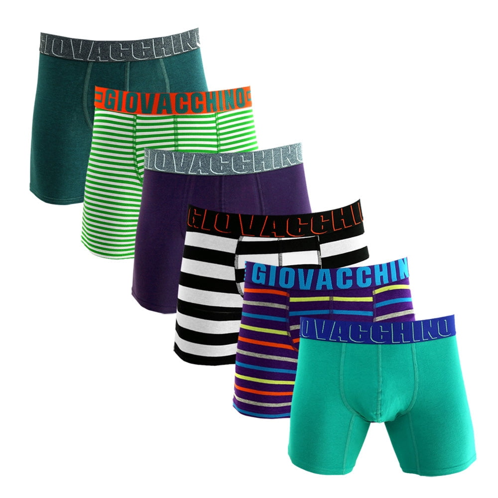 Giovacchino - Pack De 6 Boxer Medio Algodón Hombre