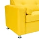 thumbnail image 3 of Sofa Vivo 3c Felpa 12 Amarillo, 3 of 5