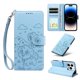 thumbnail image 2 of Funda Cartera para iPhone 14 Pro Perro Cachorro Grabado con Tarjetas Soporte Correa Azul, 2 of 6