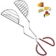 thumbnail image 3 of Prensa para tacos de acero inoxidable, molde para tortillas fritas, pinzas para freír y utensilios de cocina, 3 of 6