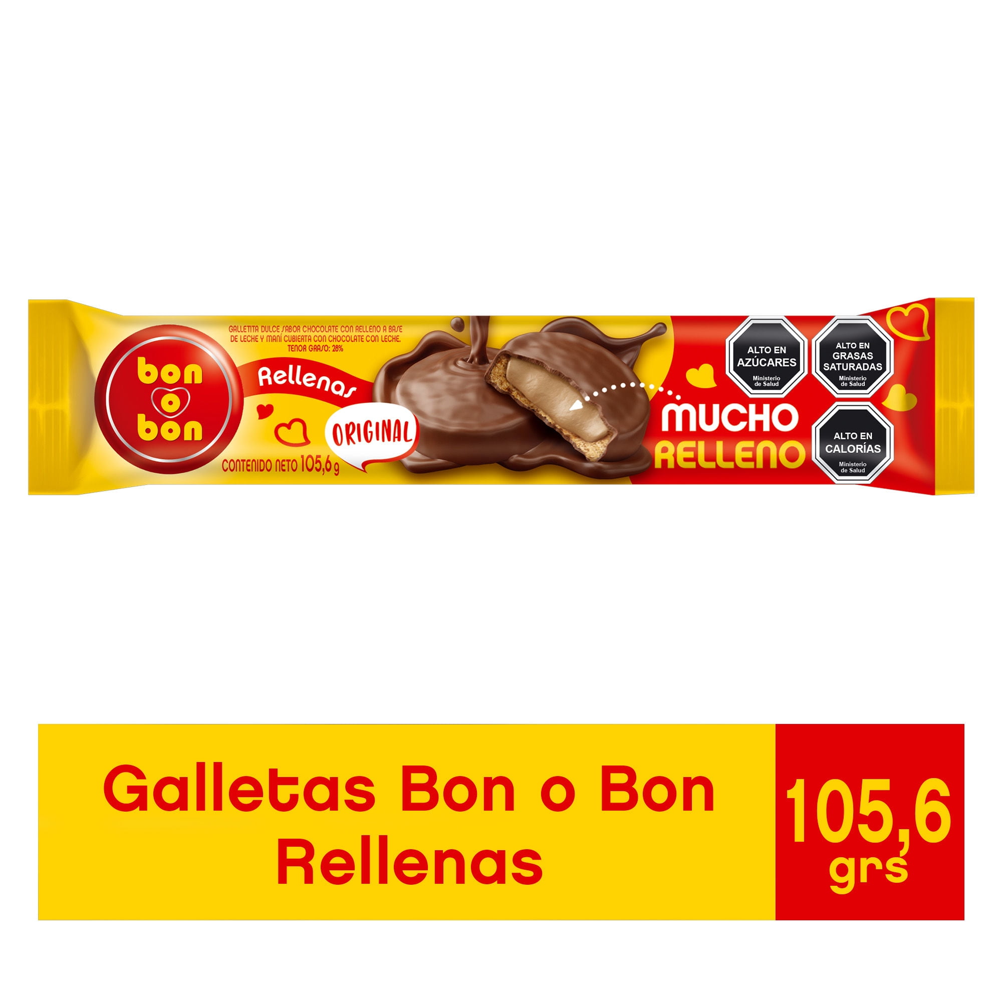 Galleta Bañada Original 105 g Bon Bon