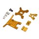 thumbnail image 3 of Parachoques Delantero 1/14 1/12 Truck Car Parts Crawler Para Wltoys 144001 124016 Gold, 3 of 5