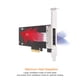 thumbnail image 4 of Tarjeta adaptadora SSD Mobile Rack ICY DOCK M.2 NVMe a PCIe, 4 of 8