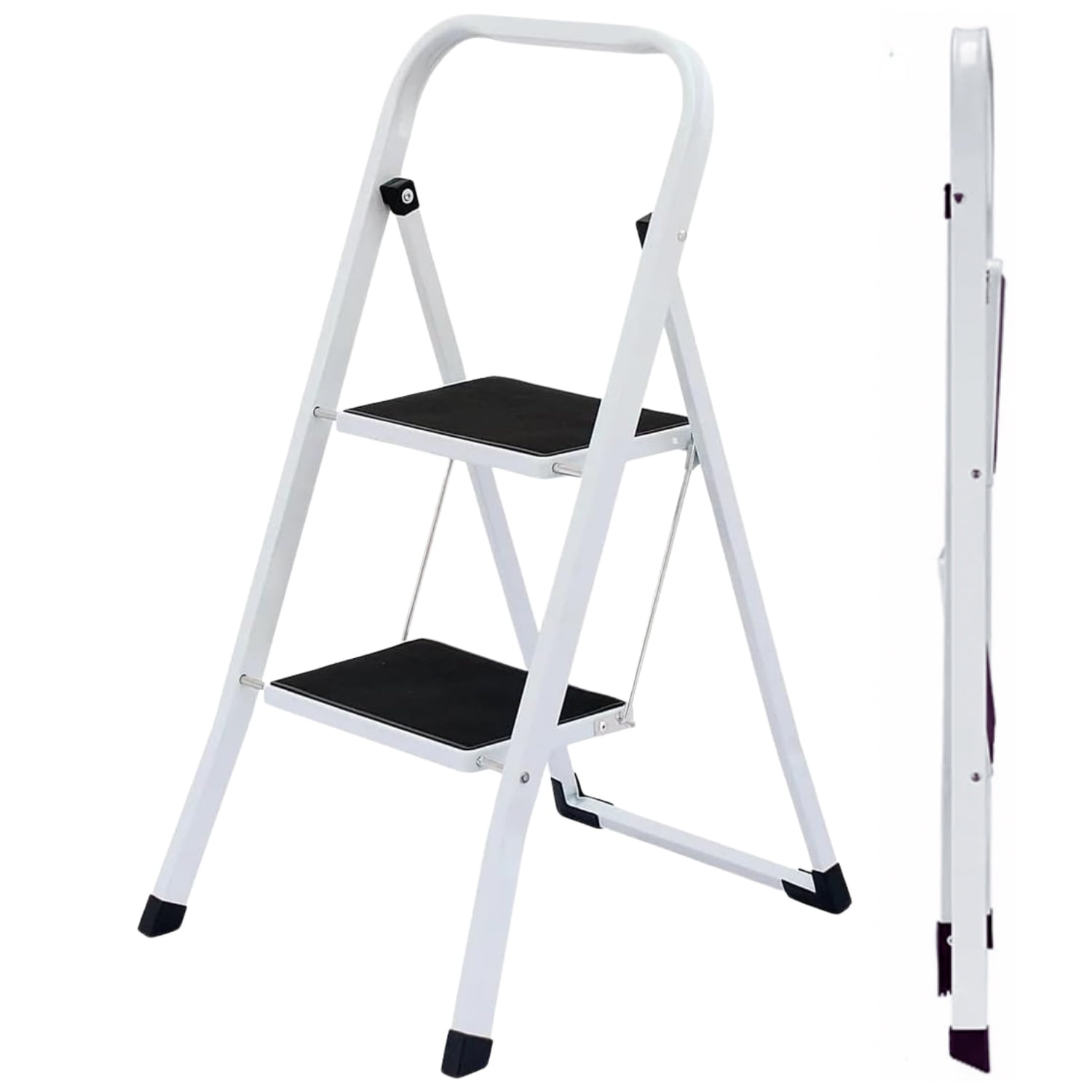 Escalera Plegable 2 Peldaños Homeclaf