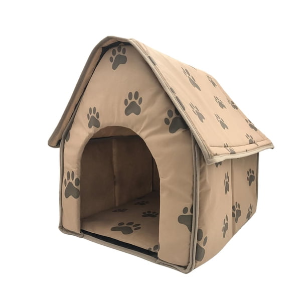 Cama Para Gatos, Cabaña Plegable Suave, Cama Cálida Para Dormir Para Perros, Cesta, Casa Para Gatitos, Casa Para Mascotas