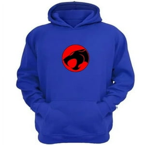 Genérico - Polerón Canguro Thundercats Azul Talla M Unisex