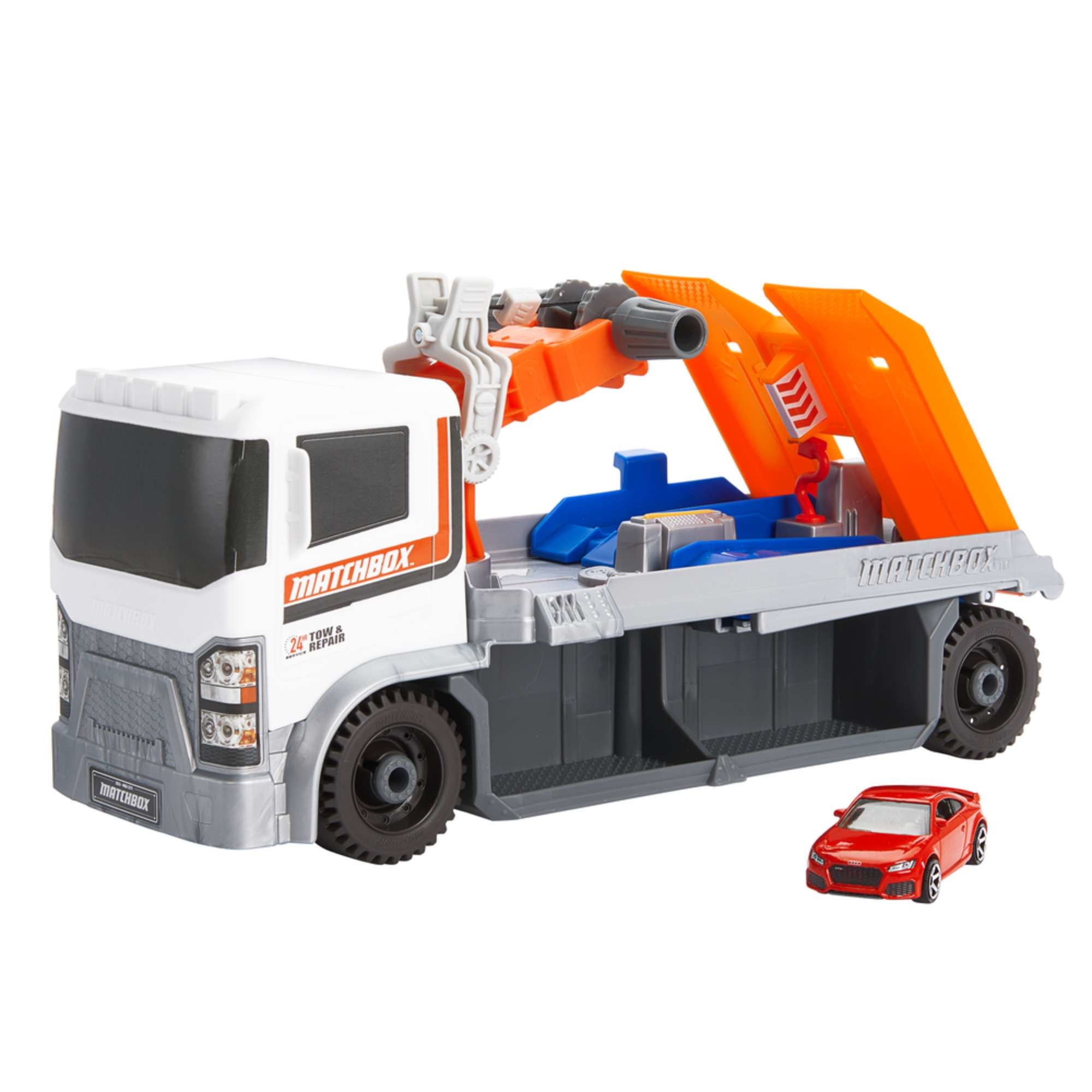 Juegos Didácticos Set Camión De Remolque Y Reparación - Matchbox