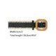 thumbnail image 3 of INSPIRE CHIC Cinturón de Paja Tejido Elástico para Mujer de Talla Grande, Cinturón Ancho de Cintura Estilo Boho Trenzado para Vestido 57.1" Negro, 3 of 5