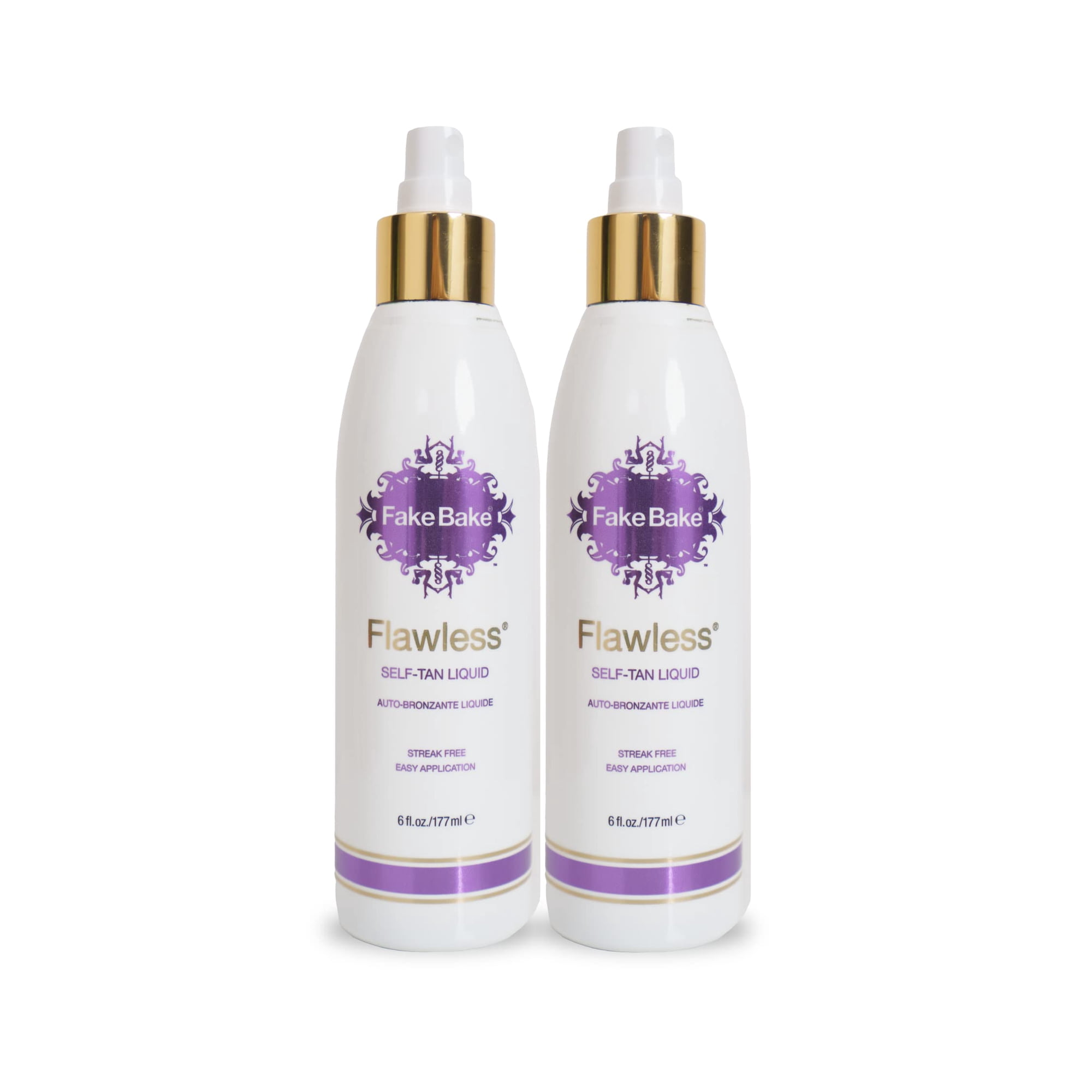 Líquido Autobronceador Fake Bake Flawless 180 Ml (paquete De 2)