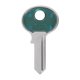 thumbnail image 2 of Llave Hillman M-1 Green ColorPlus Key Nueva, 2 of 2