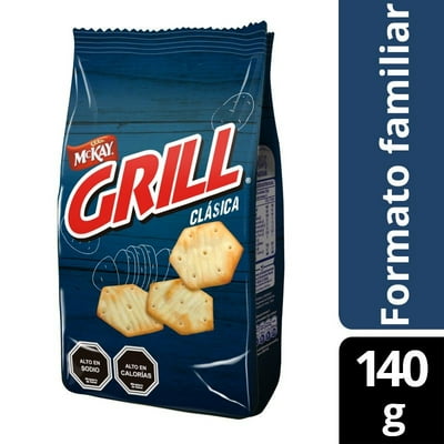 Galletas Saladas Bolsa 140 G Grill