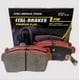 thumbnail image 2 of Set Pastillas Frenos Ital Brakes Trasera Para Mg Zs 2022 2024, 2 of 2