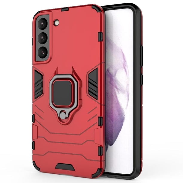 FOXDOCK Funda Antigolpes para Samsung Galaxy S22 Plus 5G – Protección Total con Soporte y Diseño Robusto
