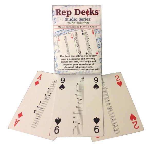 Baraja de juego Rep Decks Serie Studio: Tuba