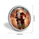 thumbnail image 2 of Santa Cláusula-Theme Round Button Badge: Premium Metal Construction, Ideal for High-End Events 2.8 cm, 2 of 6