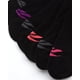 thumbnail image 5 of Calcetines Reebok Quarter Cut para mujer, paquete de 6, todos negros, tallas 4-10, 5 of 7