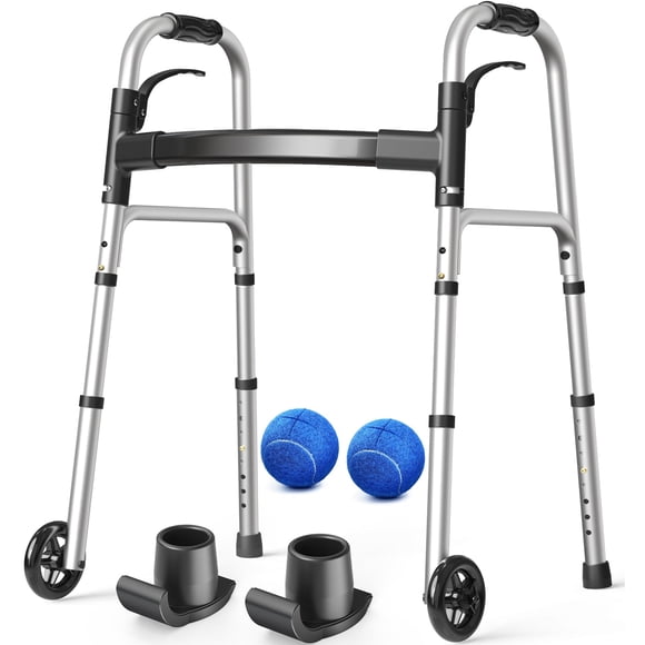 Andador Plegable Ligero HOLYHEAL Capacidad 159 kg