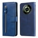 thumbnail image 2 of Funda con Cremallera para Realme 11 Pro, Carcasa Cartera de Cuero PU con Soporte y Tarjetero, 2 of 6