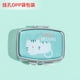 thumbnail image 1 of Personal health care mini metal jewelry small square rounded glue small medicine box storage box medicine box medicine divider, 1 of 3